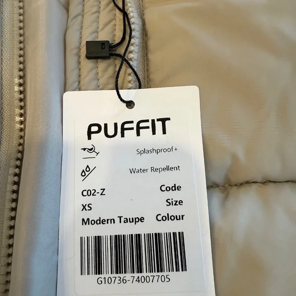 Puffit Detachable Hooded Puffer Jacket. NWT - Picture 10 of 13